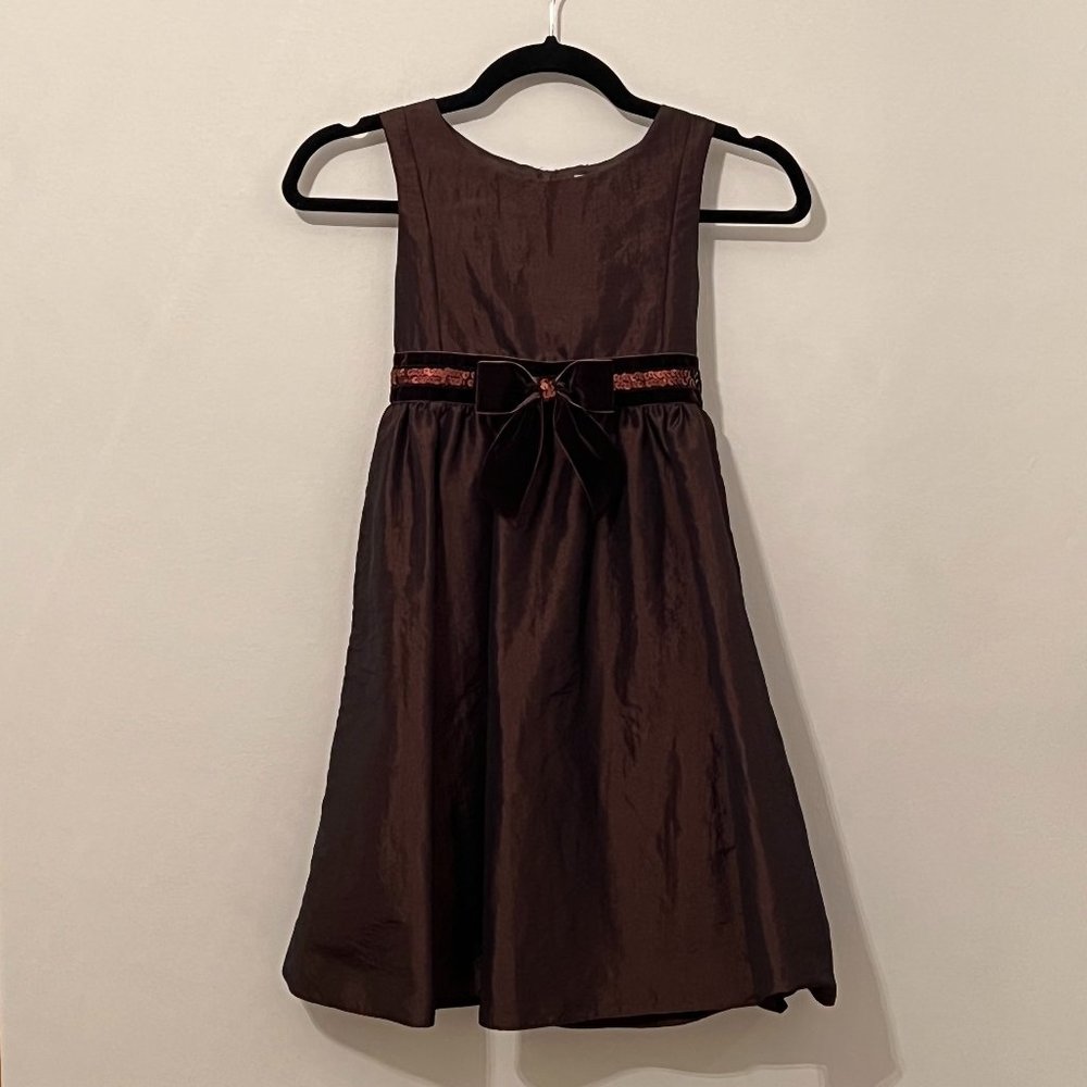 Girl's Formal Dress size 8 Brown
